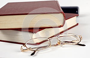 Books and Glasses