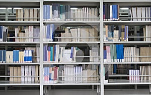 Books in library