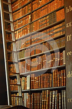 Books in the the old library, Trinity College Dublin