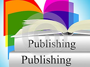 Books Publishing Shows Editor Media And Non-Fiction