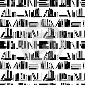 Books seamless background