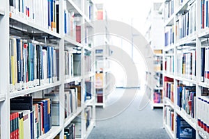 Books at a unicersity library