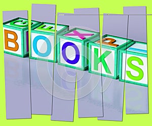 Books Word Shows Novels Non-Fiction And Reading