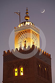 Bookseller's Mosque Minaret II photo