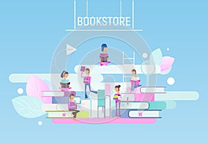 Bookstore Advertising Banner