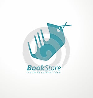 Bookstore logo design