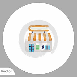 Bookstore vector icon sign symbol