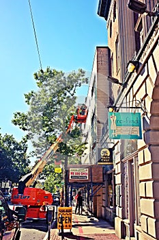 Boom Crane Building Construction