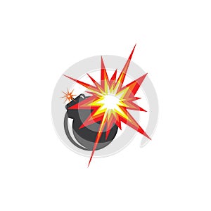 boom dynamite icon vector illustration