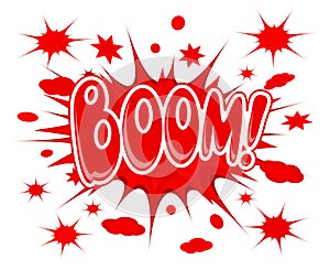 Boom explosion icon