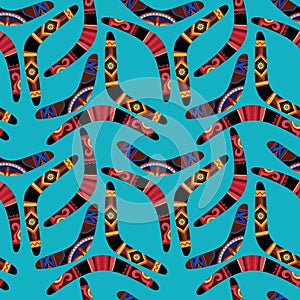 Boomerang Seamless Pattern