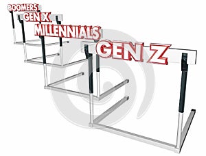 Boomers Generation X Millennials Gen Z Hurdles