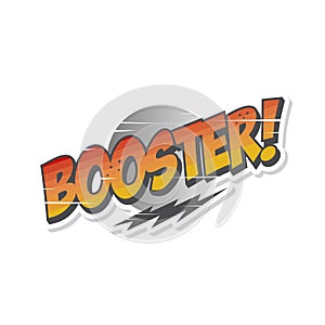 booster turbo sign icon logo theme vector photo