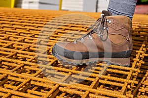 Boot and iron armature