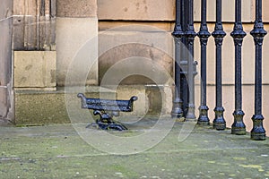 Boot scraper in Edinburgh