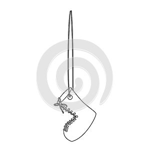 Boot shoe icon image