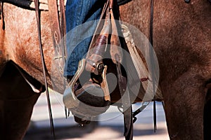 Boot in Stirrup