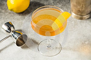 Boozy Cold Lemon Leap Year Cocktail