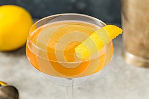 Boozy Cold Lemon Leap Year Cocktail