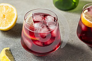 Boozy Cold Tinto De Verano Sparkling Wine