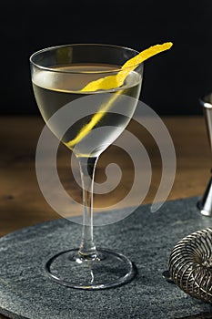 Boozy Dry Vesper Martini Cocktail