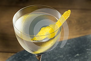 Boozy Dry Vesper Martini Cocktail