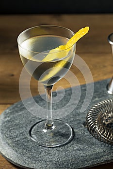 Boozy Dry Vesper Martini Cocktail photo