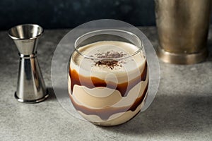 Boozy Frozen Chocolate Mudslide Cocktail