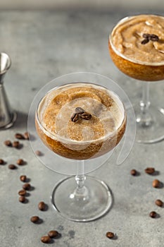 Boozy Frozen Espresso Martini Slushie Cocktail