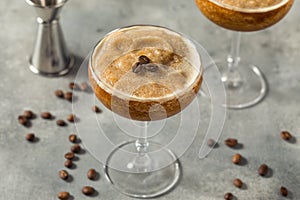 Boozy Frozen Espresso Martini Slushie Cocktail