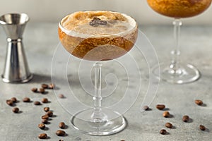 Boozy Frozen Espresso Martini Slushie Cocktail