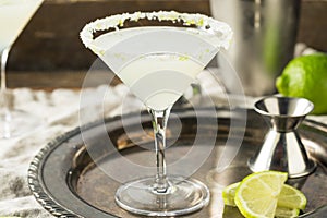 Boozy Lime Drop Martini