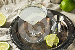 Boozy Lime Drop Martini
