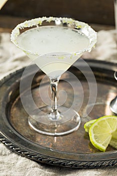 Boozy Lime Drop Martini