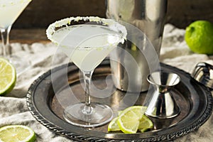 Boozy Lime Drop Martini