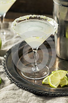 Boozy Lime Drop Martini
