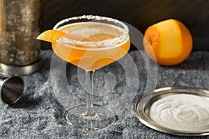 Boozy Orange Sidecar Cocktail