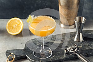 Boozy Refreshing Applejack Rabbit Cocktail