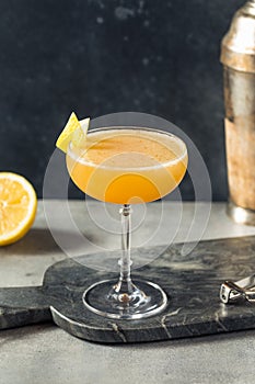 Boozy Refreshing Applejack Rabbit Cocktail