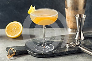 Boozy Refreshing Applejack Rabbit Cocktail