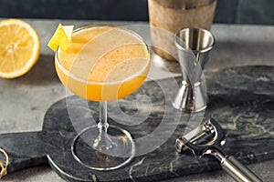 Boozy Refreshing Applejack Rabbit Cocktail
