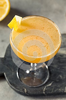 Boozy Refreshing Applejack Rabbit Cocktail