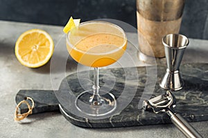 Boozy Refreshing Applejack Rabbit Cocktail
