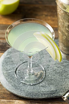 Boozy Refreshing Appletini Cocktail