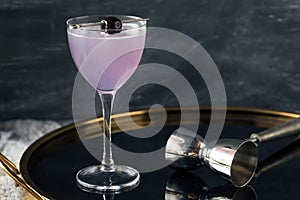 Boozy Refreshing Aviation Cocktail