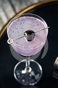 Boozy Refreshing Aviation Cocktail