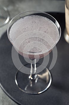 Boozy Refreshing Aviation Cocktail with Gin