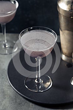 Boozy Refreshing Aviation Cocktail with Gin