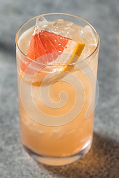 Boozy Refreshing Gin Radler Cocktail