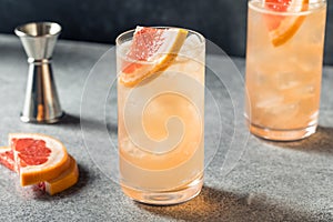 Boozy Refreshing Gin Radler Cocktail